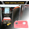 Jeep Wrangler JL JLU (2018-2024) Pink Rear Window Switch Panel Trim Cover