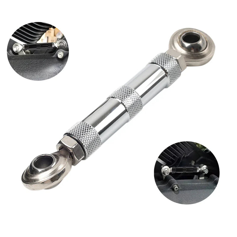 Harley Dyna FXD CNC Chrome Mid-Control Shift Linkage Rod (1984-2017)