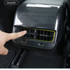 For Tesla Model 3 Carbon Style Interior Rear Air Condition Outlet Vent Cover Cap