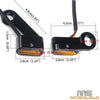 Harley Softail Dyna Touring Mini LED Turn Signal Lights (2014-2023)