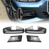 BMW 4 Series G22 G23 4 x Carbon Look Front Side Air Vent Trims (2020-2024)