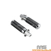 Harley Dyna O-Ring Foot Pegs  Passenger Male Mount