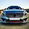 Benz C117 CLA200 CLA260 CLA45 AMG 3pcs Front Spoiler Lip (2013-2015)