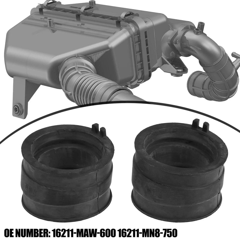 Honda VT600, 750, XL600V 2 x Carburetor Manifold Boots Adapter (1988-1998)