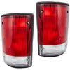 Halogen Tail Light Set For 1995-2002 Ford E-150 Econoline
