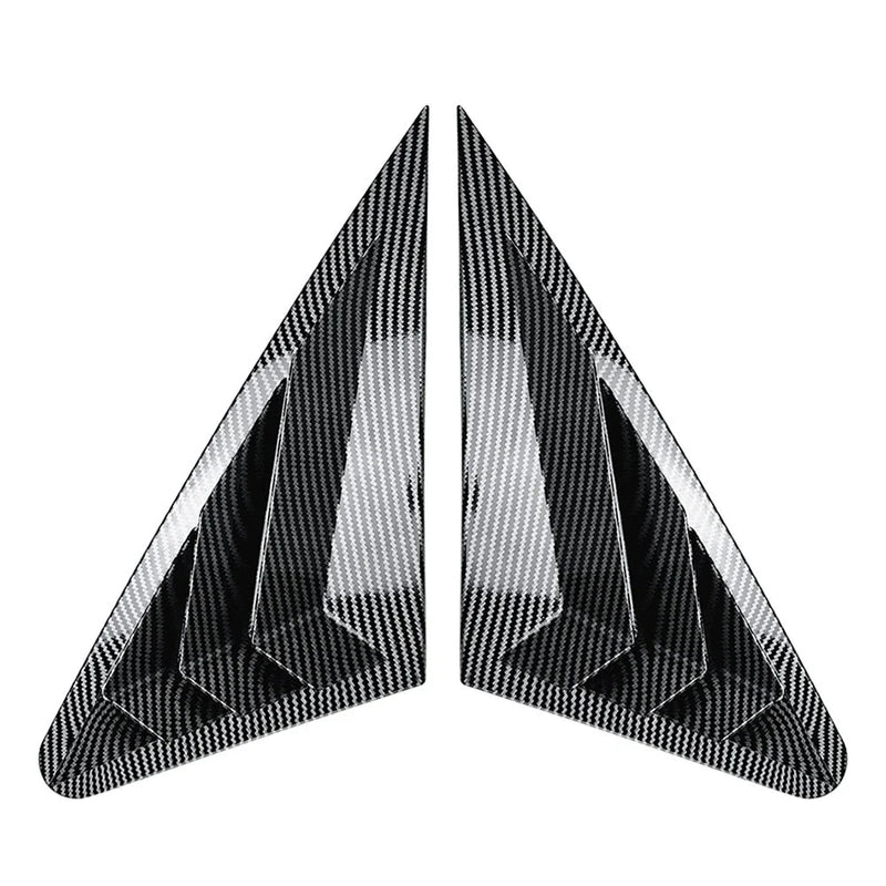 Audi A3 S3 RS3 Sedan Carbon Rear Window Louver Cover Trim (2014-2020)