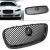 Jaguar XF XFR Gloss Black ABS Front Upper Grille Mesh (2012-2014)