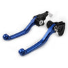 Kawasaki KLX250 Aluminum Blue Pivot Dirt Clutch Brake Levers (1993-1997)