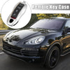 Porsche Cayenne, Panamera Silver Tone Car Remote Key Cover Fob Case (2003-2023)