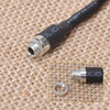 BMW 5 6 Series 35mm AUX In Jack Male Female Adapter Cable (2006-2010)