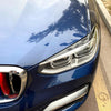 BMW X3 X4 G01 G02 2 x Headlight Eyelid Covers (2018-2022)
