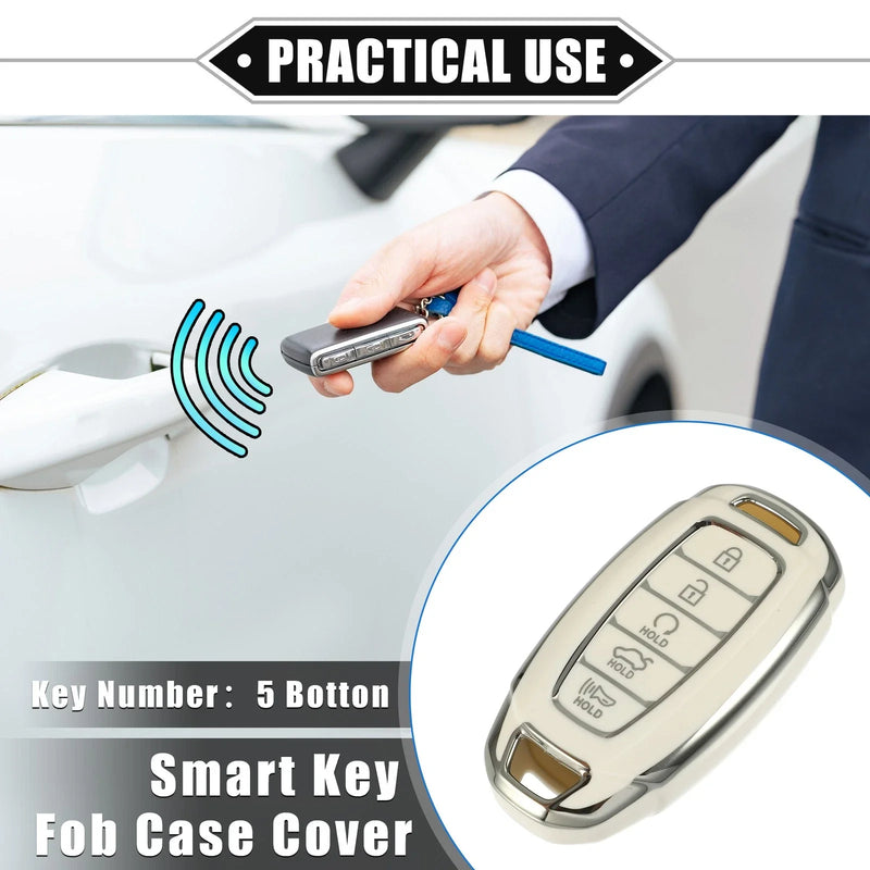 Hyundai Elantra 5 x Remote Keyless Key Fob Case Cover (2011-2016)