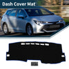 Toyota Corolla (2007-2012) - Black Blue 1 Set Dashboard Cover Mat