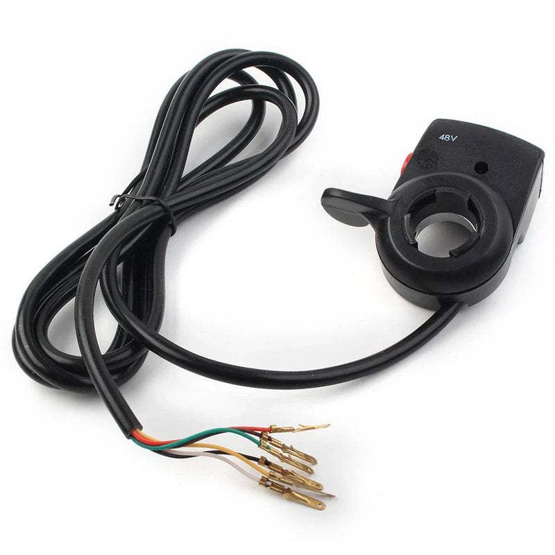 Electric Bike Scooter Mobility 48V Throttle Thumb Control Assembly