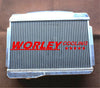 MG MGA 1600 TWIN CAM 2ROW Aluminum Radiator + Fan (1958-1960)