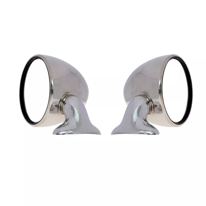 Toyota Corolla E20 KE25 KE26 TE21 TE27 TE28 1970-1978 Chrome Steel Door Mirror
