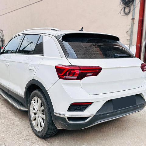 VW T-Roc (2017-2024) Carbon Look Rear Window Spoiler Lip Trims