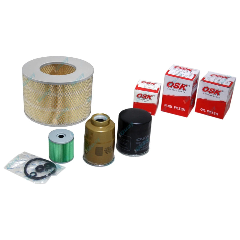 Landcruiser HDJ80 HZJ80 1HZ 4.2L Diesel Filter Service Kit Air Oil Fuel