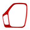 Jeep Cherokee Carbon Fiber Red Gear Shift Panel Cover Trim (2014-2018)