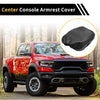 Ford F-150 Microfiber Leather Carbon Fiber Black Arm Rest Cover (2004-2023)