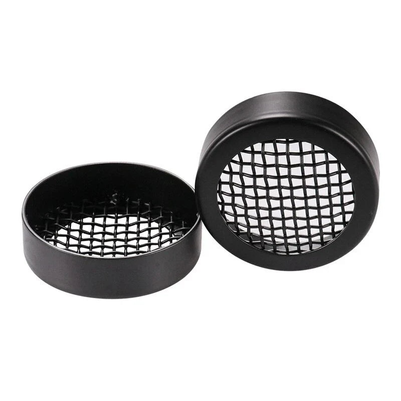 Harley Sportster 60mm Black Metal Turn Signal Lights Covers