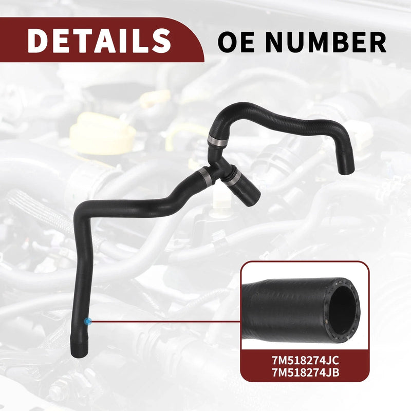 Ford C-Max (2007-2010) | 1 Pcs Cooling System Hose Assembly