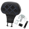 Harley Touring Street Road Glide (1988-2023) Black Driver Backrest Pad