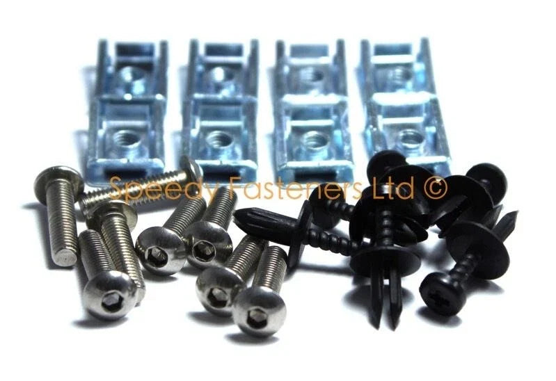 Lotus Elise Exige S2 S3 Door Card (pair) Fixings Stainless Steel Bolts