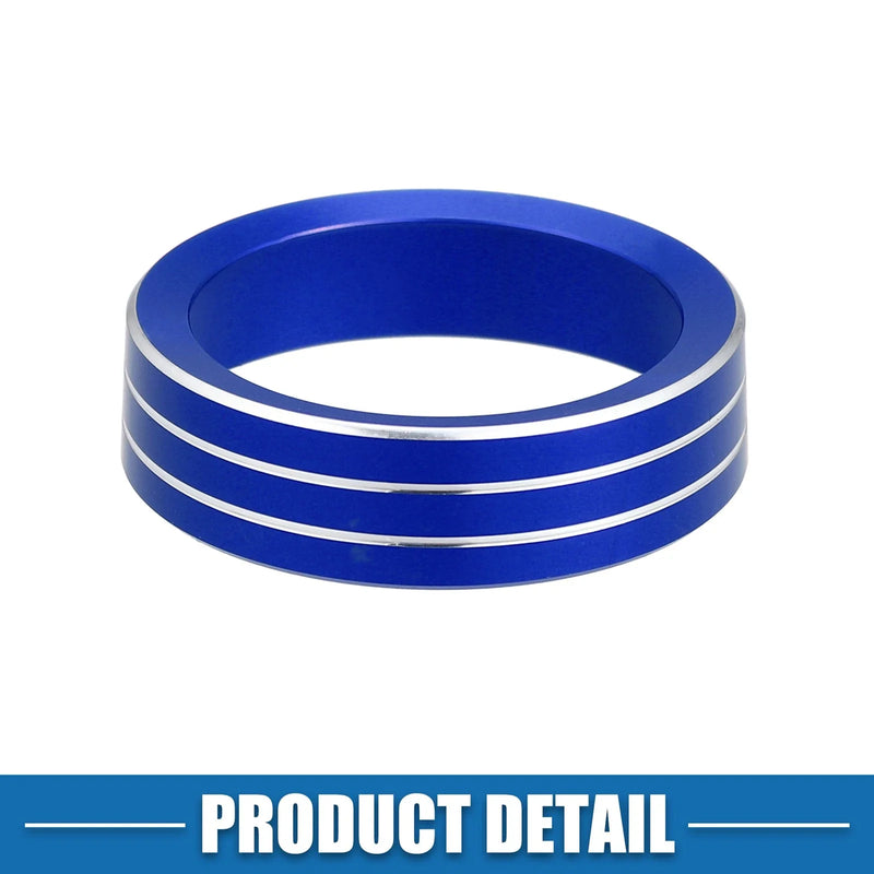 Nissan Rogue 2014-2020 Blue AC Knob Cover Rings