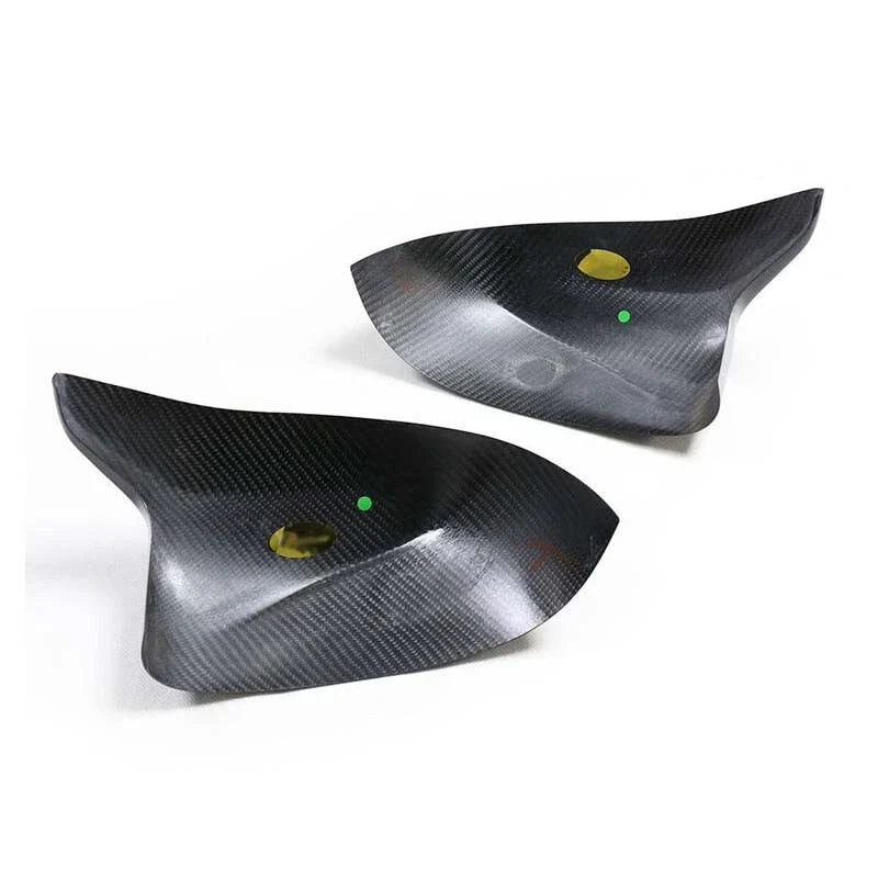 BMW X3M 2019-2022 M Sport Carbon Fiber Side View Mirror Cover Cap Trim Fit