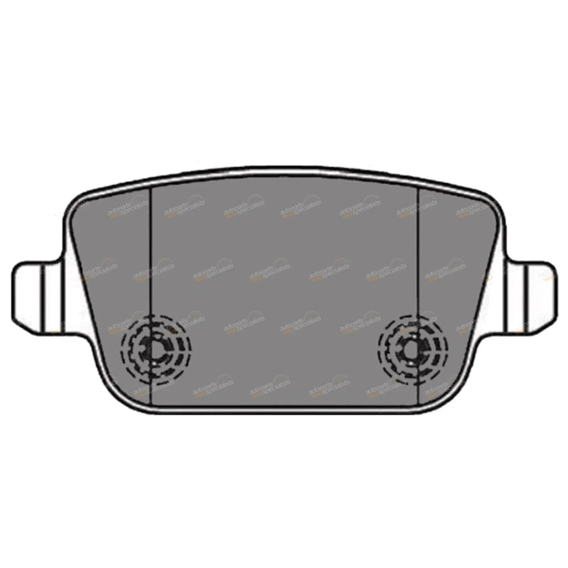 Ford Mondeo MA MB MC Rear Disc Brake Pad Set (2007-2011)