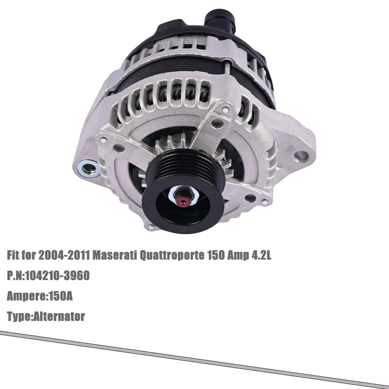 Maserati GranTurismo Quattroporte Alternator 4.2L (2008–2012)
