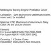 Suzuki GSXR600 / 750 / 1000 Alternator Engine Cover (2001-2023)