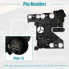Jeep Transmission Conductor Plate Connector Adapter Set with Gasket