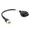 Kawasaki Motorcycle Scooter ATV 6 Pin OBD2 Diagnostic Plug Adapter