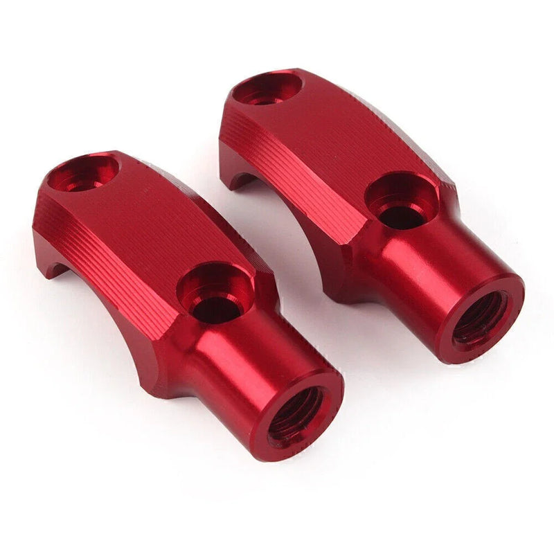 BMW F900XR Mirror Clamp Mount Bracket RED (2019-2021)