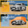 Lexus UX - Orange Cotton with Zipper Waterproof All Weather Car Cover