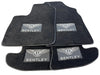 Bentley Continental GT Premium Black Carpets Floor Mats Set