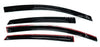 Nissan Sylphy Sedan 4 x Door Visor Monsoonss (2012-2015)