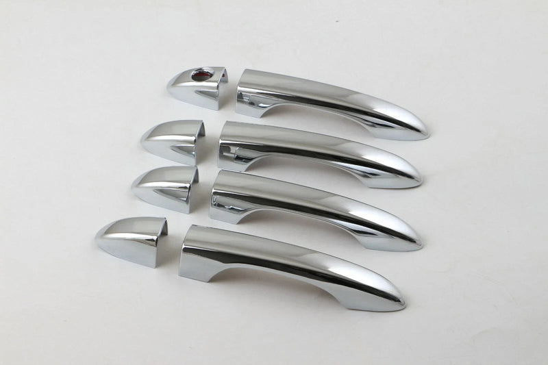 JEEP Compass 2017-2021 Chrome Door Handle Cover Trim (8 x Pieces)