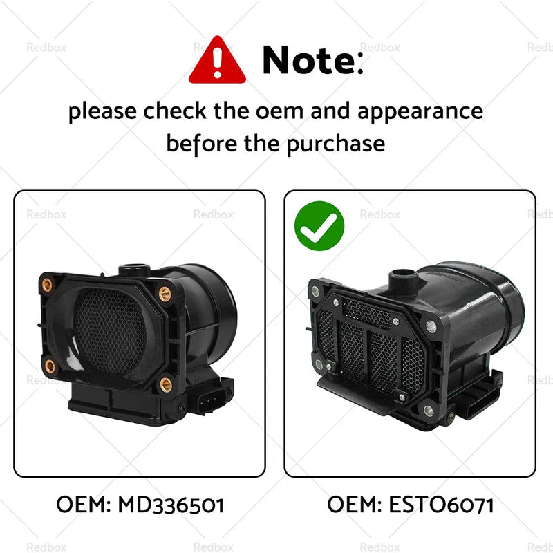 Mitsubishi Magna Pajero Triton Verada MAF Air Flow Meter Sensor (1991-2006)