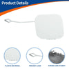 Mercedes-Benz B-Class (2012-2019) - White Rear Tow Hook Cover