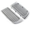 Harley Touring Chrome Lower Fairing Radiator Grills (2014-2020)