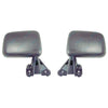 Toyota Hilux 1983-2004 Left Right L+R LH+RH Black Manual Door Mirrors Pair