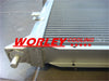 Ford AU Falcon 5.0 V8 3ROW Aluminum Radiator + Shroud Fan (1998-2002)