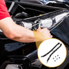 Honda Accord (2008-2012) Black Rear Bumper Support Bracket 1 Pair