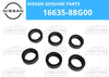 Nissan 6pc Fuel injector lower cushion ring seal set
