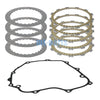 Kawasaki ER250 Z250 ER300 Z300 Clutch Friction Steel Plates Gasket (15-17)