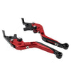 Kawasaki Ninja 650R ER6F ER6N Red Extendable Brake Clutch Levers (2006-2018)
