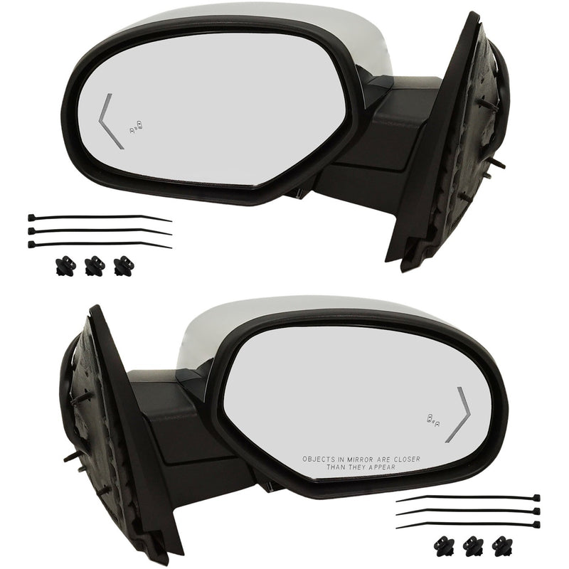 Mirror Set For 2007-14 Chevy Tahoe Suburban 1500 Power